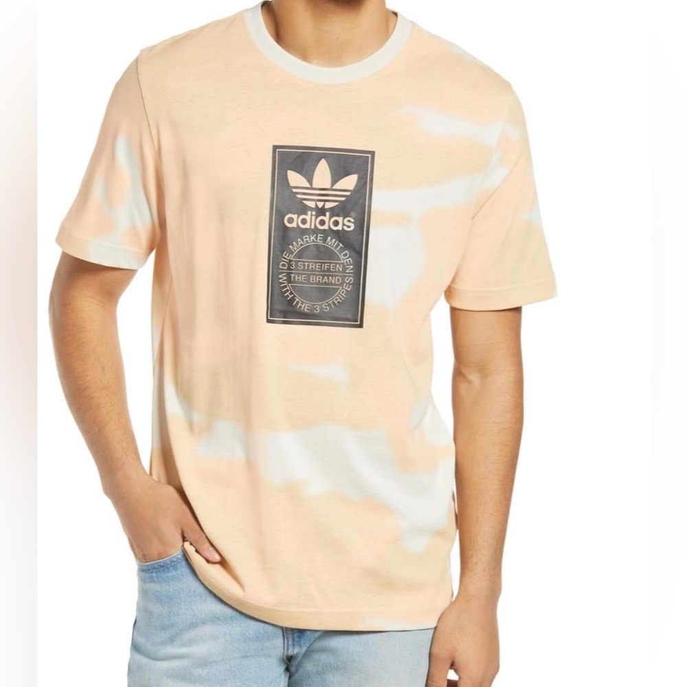 Adidas Originals Mens Camo Graphic Tee, Size Large, Great Condition